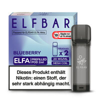 Elf Bar ELFA Pods - Prefilled Vape Pod - Blueberry