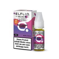 ELFLIQ NicSalt Liquid 20mg/ml - Blackberry Cherry